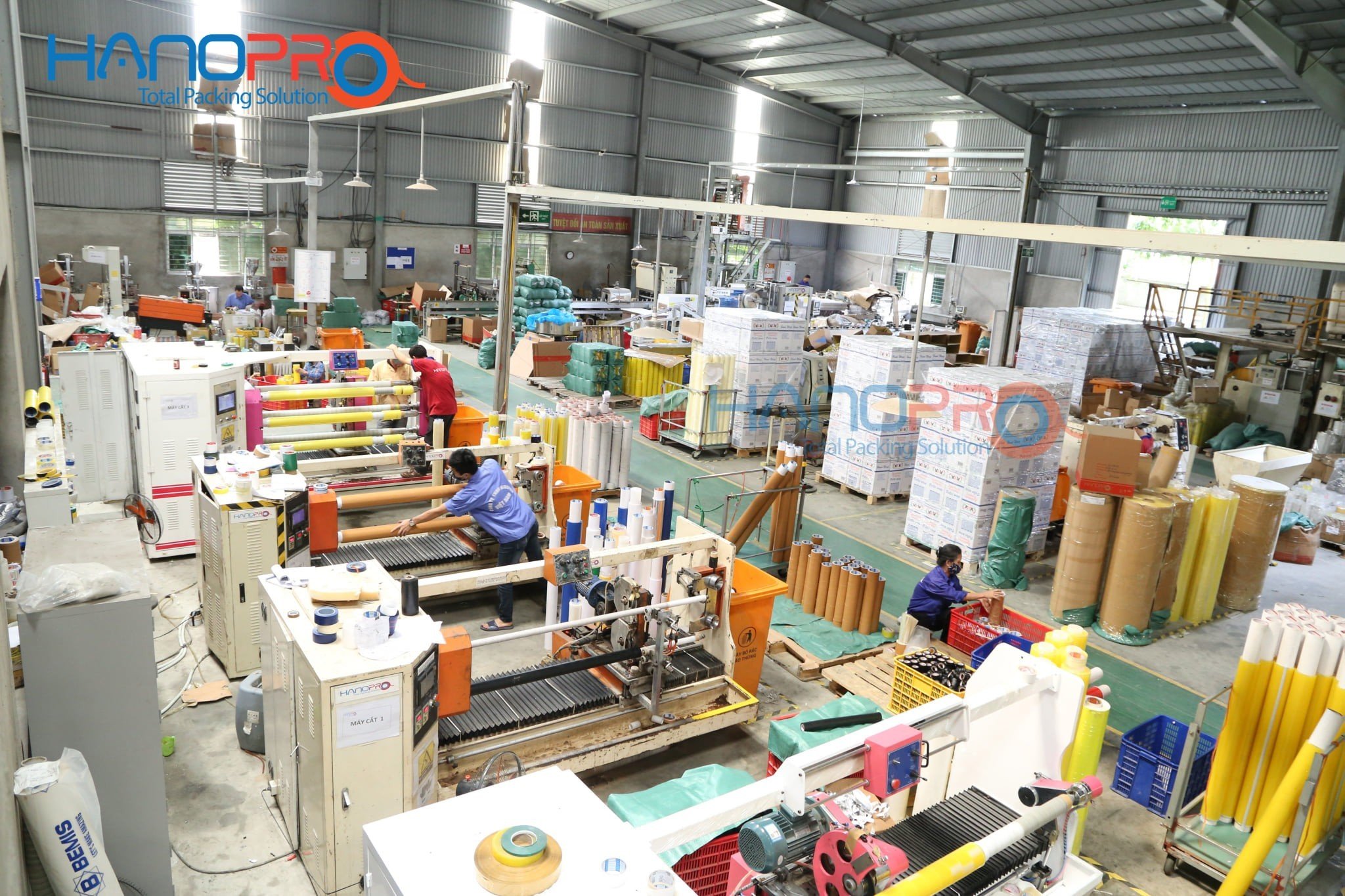 Xưởng sản xuất - Băng Dính Hanopro Bắc Ninh - Công Ty Cổ Phần Hanopro Bắc Ninh